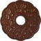 Ekena Millwork Terrones Butterfly Medallion (Canopies up to 3 7/8"), 17 7/8"OD x 3 7/8"ID x 1"P, Copper Penny CM17TSCPS - alternate 1